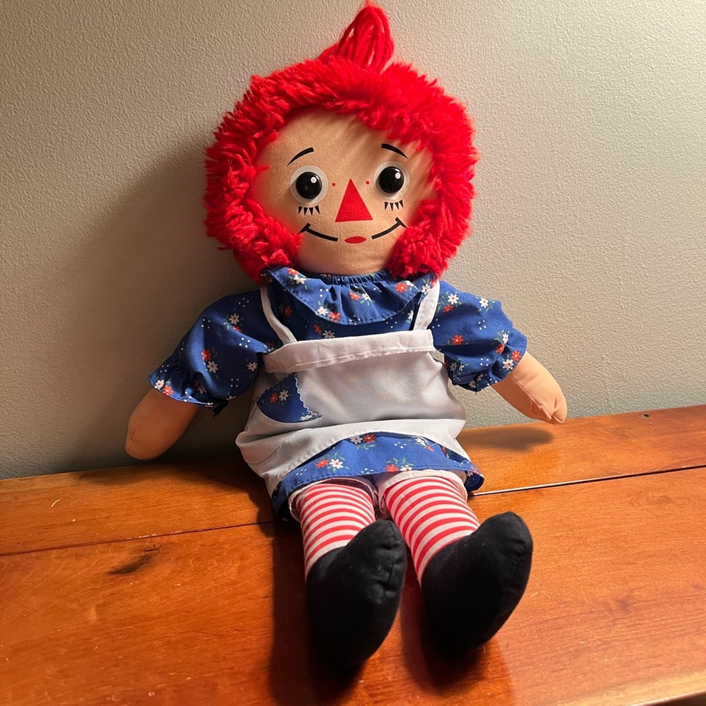 18” Raggedy Ann Doll vintage